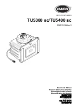 Hach TU5300 sc Basic User Manual предпросмотр