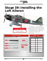 Предварительный просмотр 9 страницы Hachette AGORA MITSUBISHI A6M ZERO FIGHTER Build Instructions