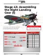 Preview for 25 page of Hachette AGORA MITSUBISHI A6M ZERO FIGHTER Build Instructions