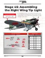 Предварительный просмотр 30 страницы Hachette AGORA MITSUBISHI A6M ZERO FIGHTER Build Instructions