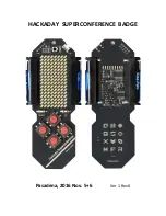 HACKADAY SUPERCONFERENCE BADGE Manual preview