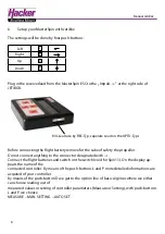 Preview for 6 page of Hacker JETIBOX Manual