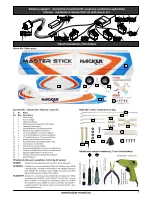 Предварительный просмотр 5 страницы Hacker Master Stick hkpa2000 Manual