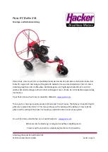 Hacker Para-RC Bullix XXL Manual preview