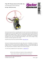 Hacker Para-RC XXL Evo 67057105 Instructions Manual preview