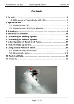 Предварительный просмотр 3 страницы Hacker PowerSmoke 740 Operating Instructions Manual