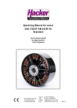 Предварительный просмотр 19 страницы Hacker QST-150-25 V2 Operating Manual