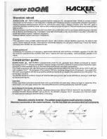 Preview for 2 page of Hacker ZOOM 4D Technical Data Manual