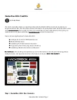 HackerBoxes HackerBox 0034 User Manual preview