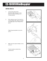 Preview for 9 page of Hadeco Koven MiniDoppler ES-100VX Operation Manual & Reference Manual