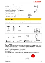 Preview for 13 page of HADEF 19/90-EX Installation, Operating And Maintenance Instruction