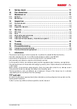 Предварительный просмотр 3 страницы HADEF 238/10 Installation, Operating And Maintenance Instructions