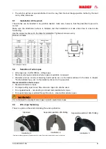 Preview for 9 page of HADEF 238/10 Installation, Operating And Maintenance Instructions