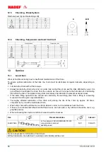 Предварительный просмотр 14 страницы HADEF 240/12 Installation, Operating And Maintenance Instruction