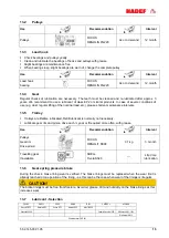 Предварительный просмотр 15 страницы HADEF 240/12 Installation, Operating And Maintenance Instruction