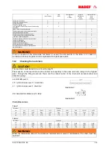 Предварительный просмотр 13 страницы HADEF 26/12 HH Installation, Operating And Maintenance Instructions