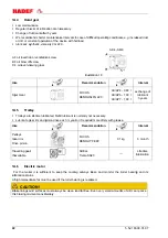 Preview for 22 page of HADEF 29/06 EES Installation, Operating And Maintenance Instructions