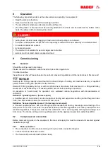 Preview for 19 page of HADEF 29/06AP-EX Installation, Operating And Maintenance Instructions