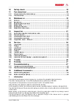 Preview for 3 page of HADEF 29/06E series Installation, Operating And Maintenance Instructions