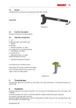 Preview for 7 page of HADEF 320/01 Installation, Operating And Maintenance Instructions For The Installer And The User