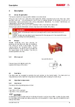 Preview for 9 page of HADEF 42/87P Installation, Operating,  & Maintenance Instructions