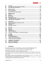 Предварительный просмотр 3 страницы HADEF 43/86E-Liftboy Installation, Operating And Maintenance Instructions