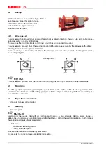 Предварительный просмотр 8 страницы HADEF 45/10E Installation, Operating And Maintenance Instructions