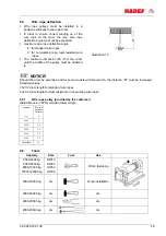 Предварительный просмотр 13 страницы HADEF 45/10E Installation, Operating And Maintenance Instructions