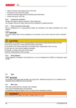 Preview for 16 page of HADEF 45/10E Installation, Operating And Maintenance Instructions