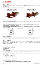 Preview for 8 page of HADEF 46/21E Installation, Operating And Maintenance Instruction