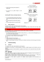 Предварительный просмотр 11 страницы HADEF 53/22A Installation, Operating And Maintenance Instruction