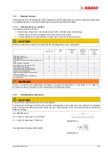 Предварительный просмотр 13 страницы HADEF 53/22A Installation, Operating And Maintenance Instruction