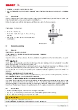 Preview for 12 page of HADEF 59/18 Installation, Operating And Maintenance Instructions