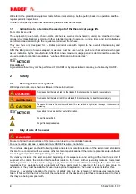 Preview for 4 page of HADEF 62/05 Installation, Operating And Maintenance Instructions