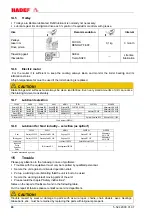 Preview for 24 page of HADEF 62/05 Installation, Operating And Maintenance Instructions