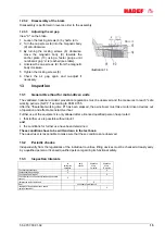 Предварительный просмотр 15 страницы HADEF EEE Installation, Operating And Maintenance Instructions