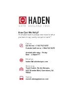 Preview for 2 page of Haden 750005 Instruction Manual