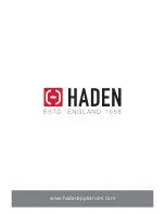 Preview for 28 page of Haden 750005 Instruction Manual