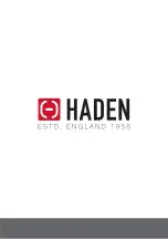 Preview for 16 page of Haden HDC85L Instruction Manual