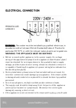 Preview for 14 page of Haden HES50W Instruction Manual