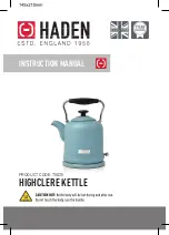 Preview for 1 page of Haden HIGHCLERE Instruction Manual