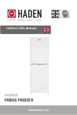 Preview for 1 page of Haden HK240W Instruction Manual