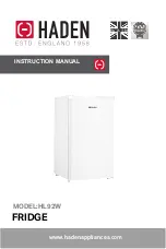 Haden HL92W Instruction Manual preview