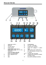 Предварительный просмотр 11 страницы hadewe Azuras CHROME Manual