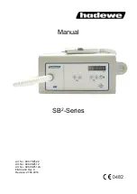 Предварительный просмотр 1 страницы hadewe SB2 Series Manual