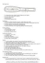 Preview for 3 page of Hadex GP-101 Manual