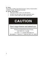 Preview for 4 page of Hadex MS6531B Instruction Manual