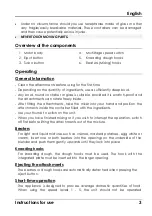 Preview for 5 page of HAEGER BL-5HW.011A User Instructions