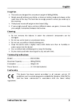 Preview for 5 page of HAEGER BS-DIG.010A User Instructions