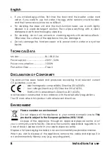 Preview for 10 page of HAEGER Cake Boss 1500 User Instructions